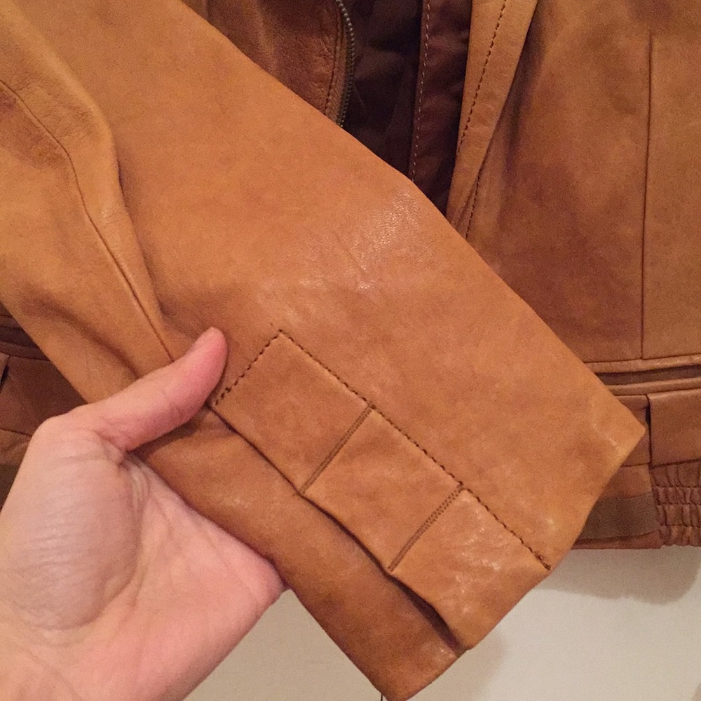 DVF Leather Jacket - Picture 3 of 7